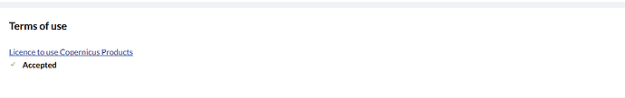 Licence to use Copernicus Products